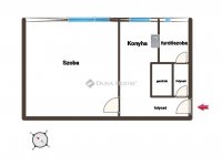 Eladó téglalakás, Kecskeméten 35 M Ft, 1 szobás