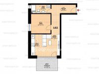 Eladó téglalakás, Hegyeshalomban 46.43 M Ft, 2 szobás