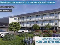 Eladó téglalakás