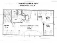 Kiadó iroda, XIII. kerületben 714 E Ft / hó, 4 szobás
