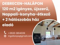 Eladó családi ház, Debrecenben 79.9 M Ft, 2 szobás
