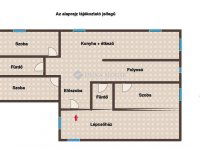 Eladó téglalakás