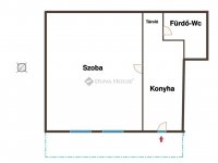 Eladó téglalakás, IV. kerületben 37.4 M Ft, 1 szobás