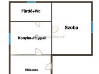 Eladó családi ház, Újszászon 20 M Ft, 2 szobás