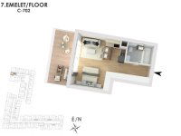 Eladó téglalakás, III. kerületben 102.65 M Ft, 1 szobás