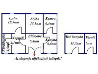 Eladó családi ház, Alattyánban 9.5 M Ft, 2 szobás