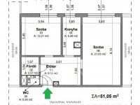 Eladó panellakás, III. kerületben 64.99 M Ft, 2 szobás