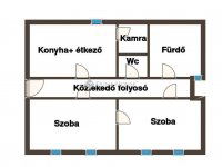Eladó téglalakás, Pécsett 49.9 M Ft, 2 szobás