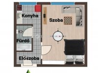 Eladó panellakás, Kecskeméten 34.5 M Ft, 1 szobás