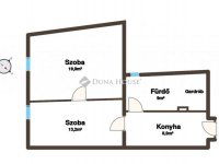 Eladó téglalakás, XIII. kerületben 70.5 M Ft, 2 szobás