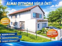 Eladó ikerház, Veresegyházon 130 M Ft, 5 szobás