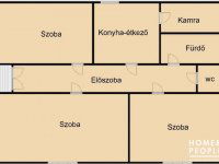 Eladó családi ház, Makón 51 M Ft, 3+1 szobás