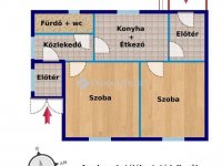 Eladó családi ház, Magyarkeszin 8.5 M Ft, 2 szobás