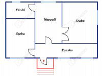 Eladó családi ház, Nyáregyházán 60 M Ft, 3 szobás