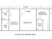 Eladó családi ház, Majosházán 95 M Ft, 2 szobás