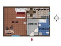 Eladó családi ház, Szegeden 39.9 M Ft, 1 szobás