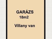 Eladó garázs