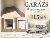 Eladó garázs, Szombathelyen 11.5 M Ft / költözzbe.hu