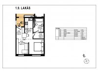 Eladó téglalakás, Komáromban, Laktanya közben 37.5 M Ft