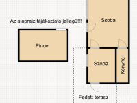 Eladó családi ház, Szegeden 15 M Ft, 1+1 szobás