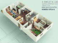 Eladó téglalakás, Nagykanizsán 69.192 M Ft, 1+2 szobás