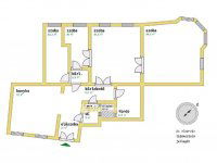 Eladó téglalakás, IX. kerületben 129.99 M Ft, 4 szobás