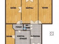 Eladó téglalakás, XIII. kerületben 90 M Ft, 4 szobás