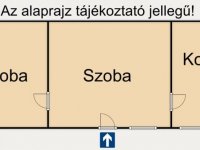 Eladó családi ház, Túrkevén 7 M Ft, 2 szobás