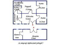 Eladó családi ház, Jászberényben 33 M Ft, 2+1 szobás