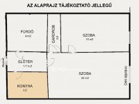 Eladó panellakás, XIV. kerületben 66.9 M Ft, 1+1 szobás