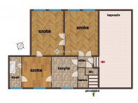 Eladó téglalakás, Szombathelyen 29 M Ft, 3 szobás