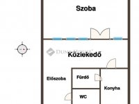 Eladó téglalakás, IV. kerületben 52.5 M Ft, 1 szobás
