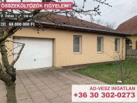 Eladó családi ház, Dabason 68 M Ft, 2+1 szobás
