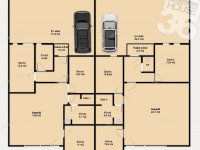 Eladó ikerház, Kecskeméten 94.3 M Ft, 4 szobás