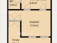 Eladó üzlethelyiség, Balatonszárszón 28 M Ft