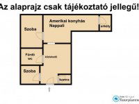 Eladó téglalakás, Hódmezővásárhelyen 48.5 M Ft, 2+1 szobás