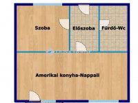 Eladó téglalakás