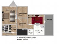 Eladó ikerház, Orosházán 38 M Ft, 1+3 szobás