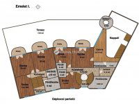 Eladó családi ház, Pécsett 599 M Ft, 17 szobás