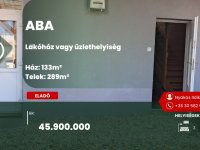 Eladó sorház, Abában 45.9 M Ft, 3 szobás / költözzbe.hu