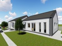 Eladó ikerház, Monorierdőn 79.9 M Ft, 3 szobás