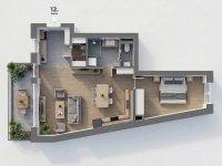 Eladó téglalakás, Kecskeméten, Jókai utcában 85.5 M Ft