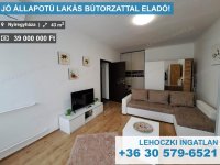 Eladó téglalakás, Nyíregyházán 39 M Ft, 2 szobás