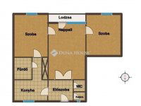 Eladó téglalakás, Szombathelyen 43 M Ft, 3 szobás