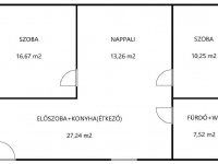 Eladó családi ház, Inárcson 78.9 M Ft, 3 szobás