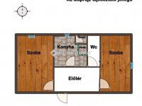 Eladó téglalakás, Lábatlanon 27.9 M Ft, 2 szobás