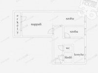 Eladó panellakás, Kecskeméten 53.2 M Ft, 3 szobás