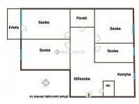 Eladó panellakás, Pécsett 58.99 M Ft, 4 szobás