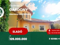 Eladó családi ház, Gárdonyban 129 M Ft, 4 szobás