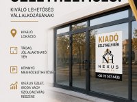 Kiadó üzlethelyiség, Kisvárdán 100 E Ft / hó